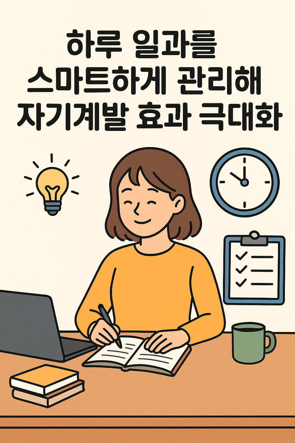 하루 일과를 스마트하게 관리해 자기계발 효과 극대화