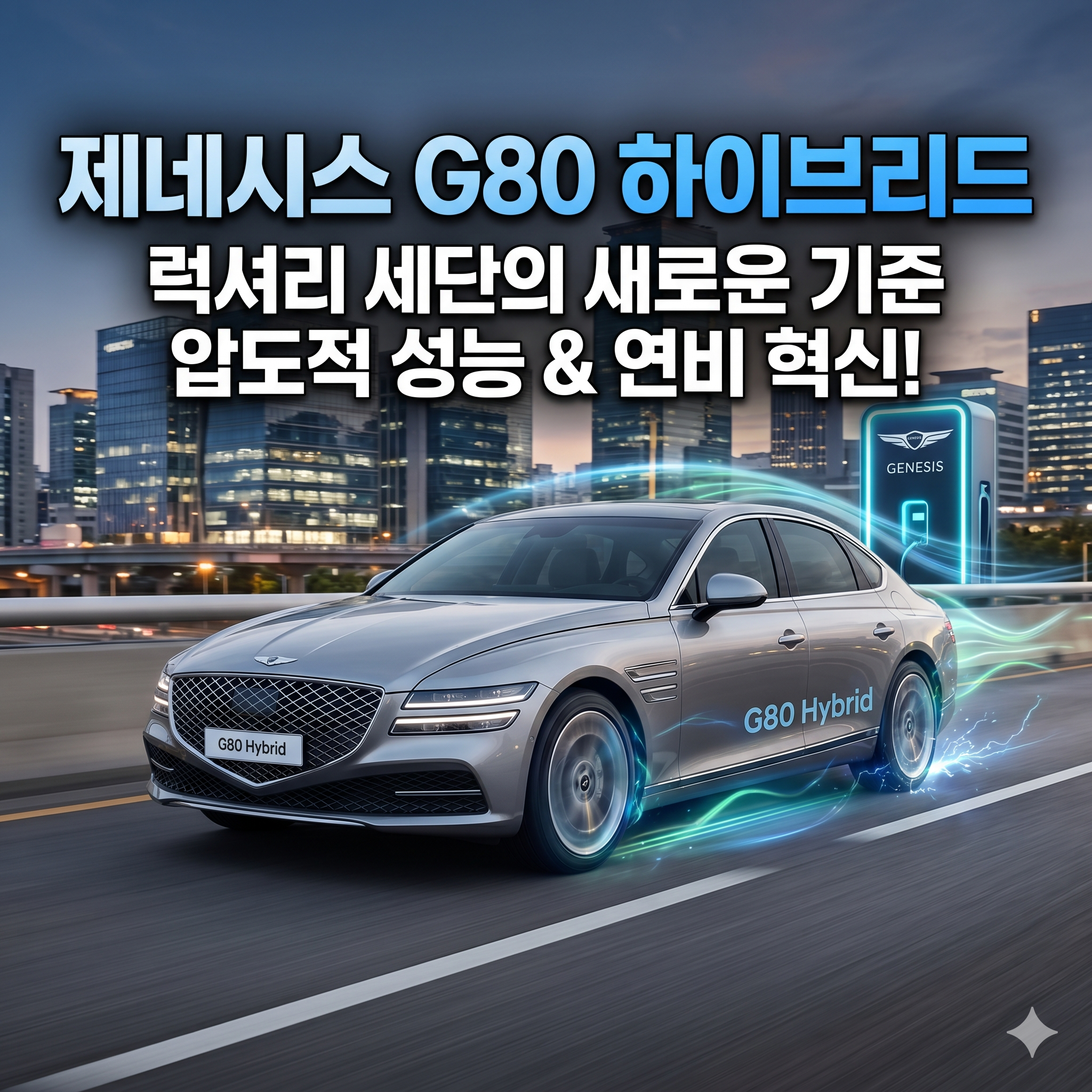 제네시스 G80 하이브리드 출시 전망과 핵심 변화 포인트 총정리