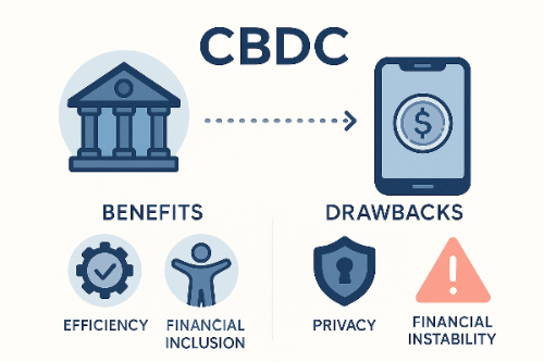 디지털 원화 CBDC란? 뜻부터 도입 배경, 핵심 장단점까지 한눈에 정리