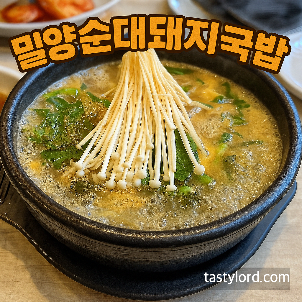 밀양순대돼지국밥