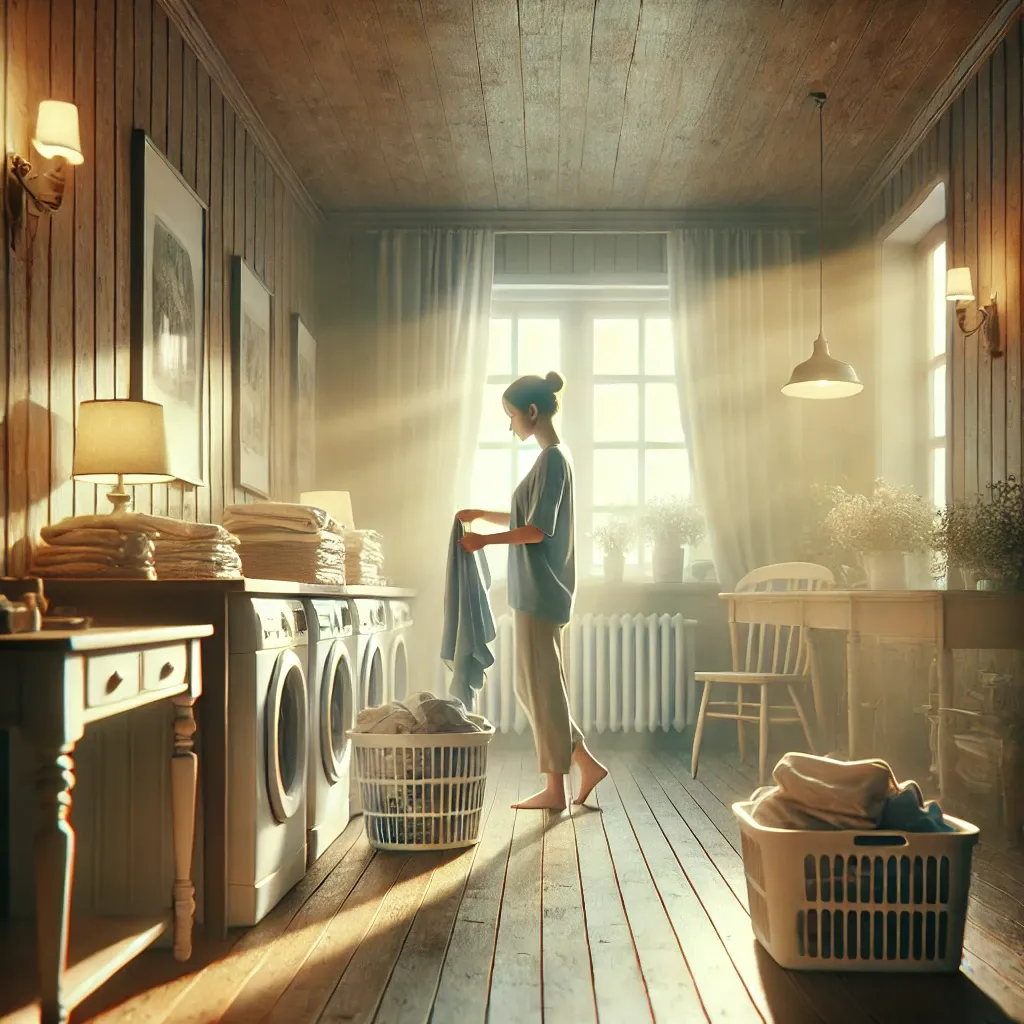 깨끗한 빨래를 개는 꿈