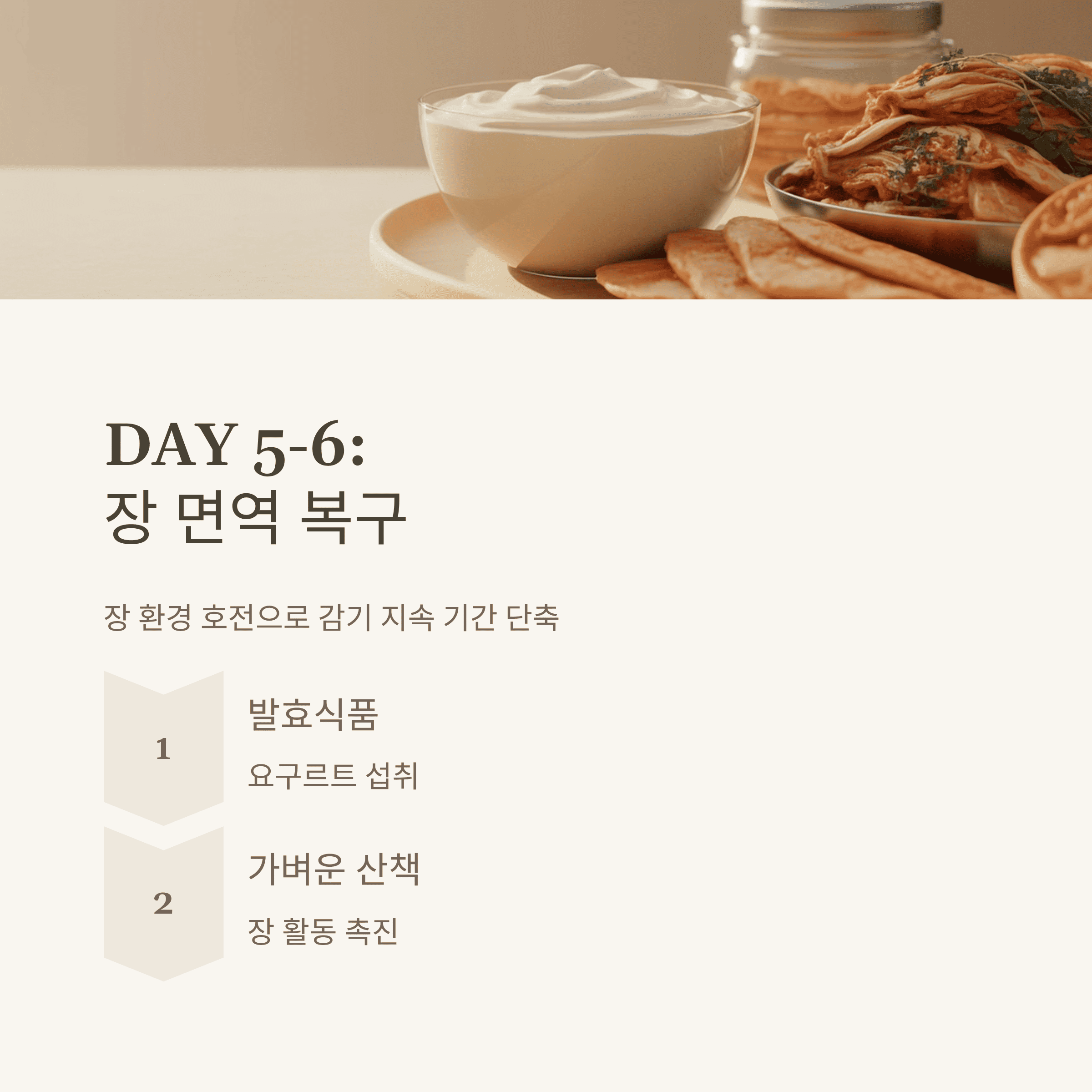 감기 7일 만에 회복하는 면역 루틴