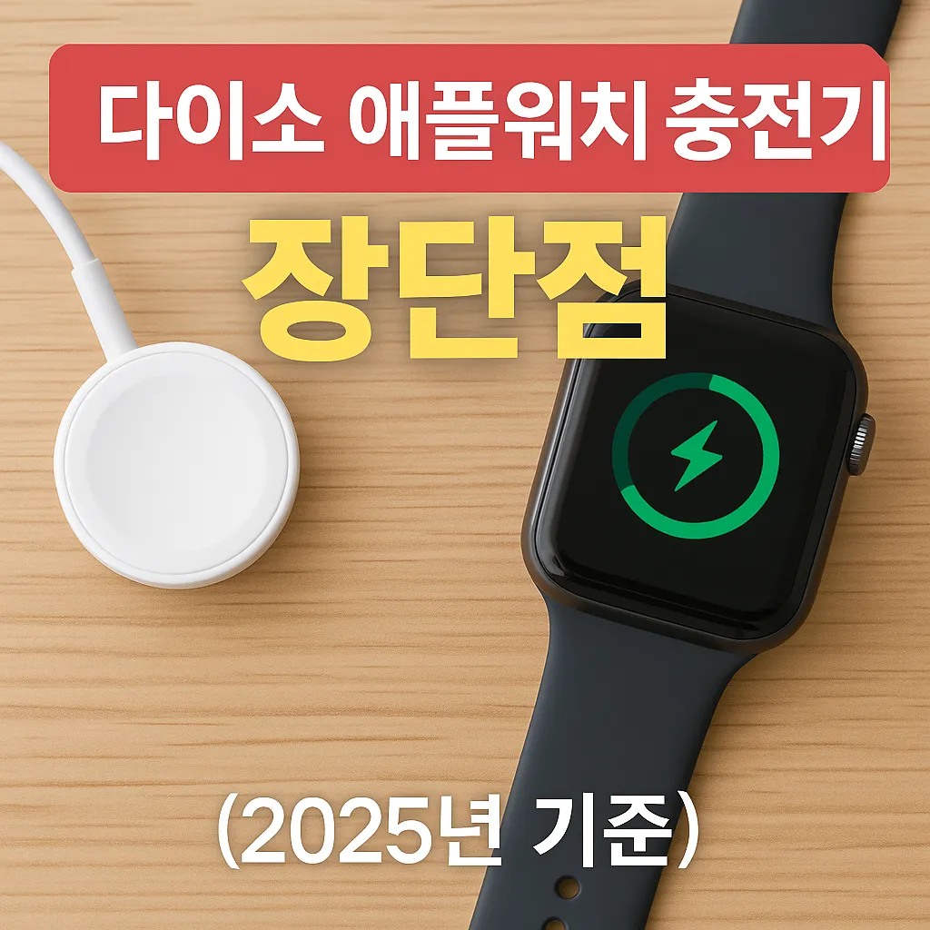 다이소 애플워치 충전기 썸네일