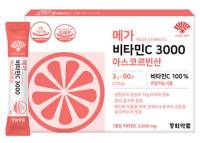 동화약품 메가 비타민C 3000 아스코르빈산 90p, 270g, 1개