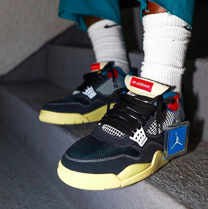 유니온(Union) X 나이키 에어조던4 콜라보 발매 일정 드로우 리셀가13