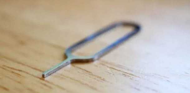 스마트폰 유심 트레이 분리 핀