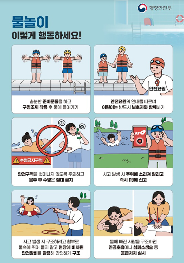 물놀이 행동요령