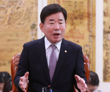 민주당 김진표 국회의장 순방 저지 이유