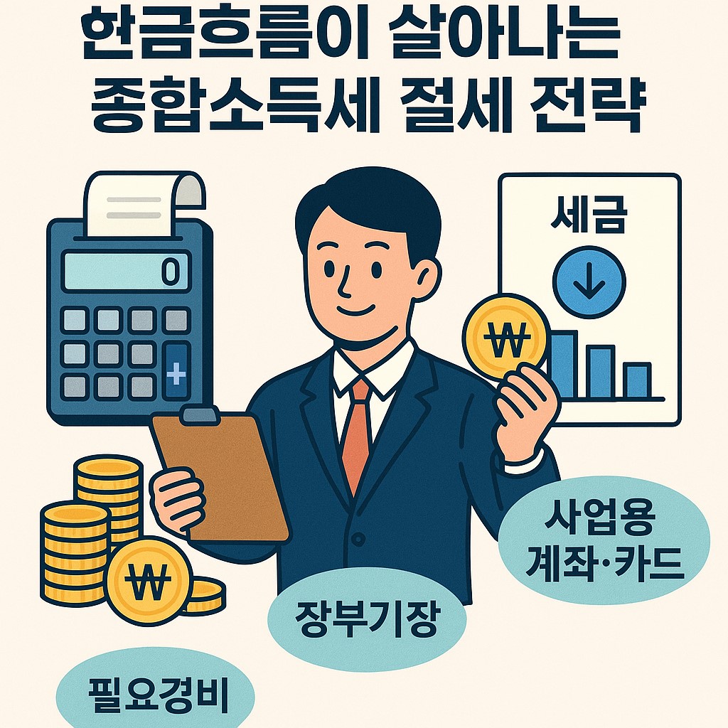 개인사업자 현금흐름이 살아나는 종합소득세 절세 전략 대표 이미지