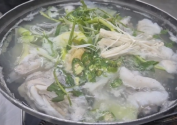 담백하고 시원한 물메기국