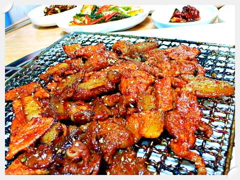 흑돼지-석쇠구이