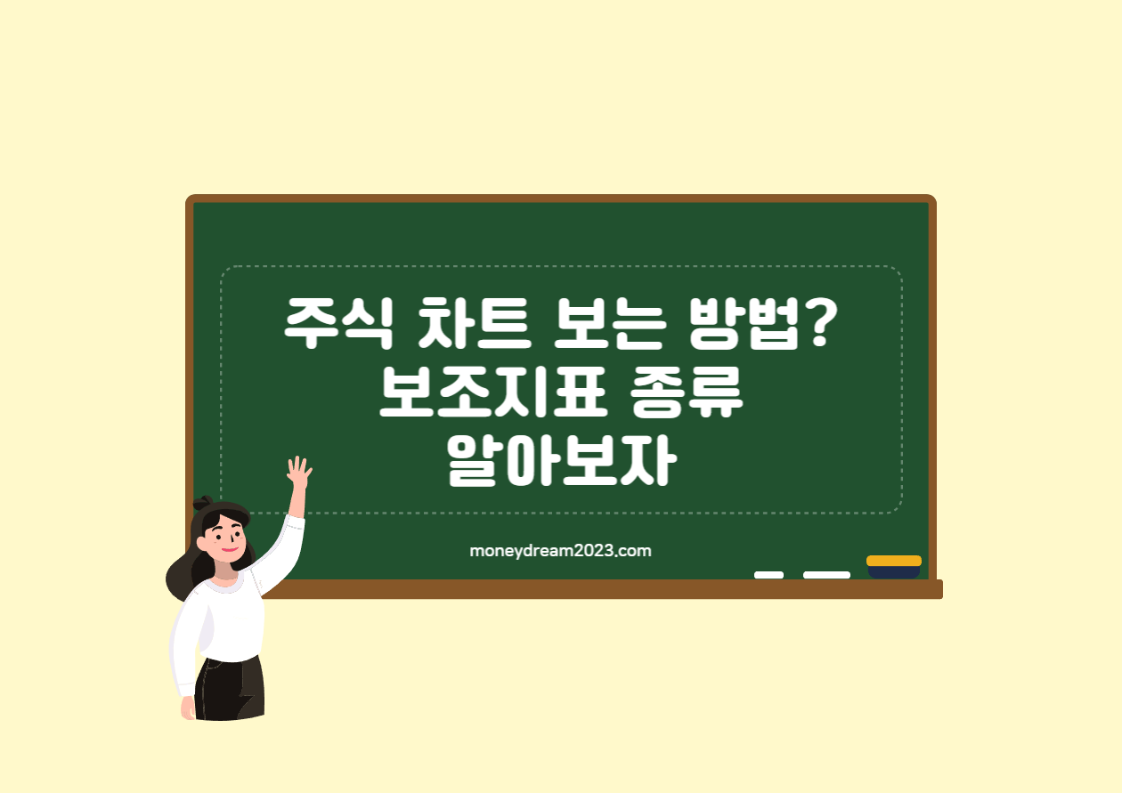주식 차트 보는 방법과 보조지표의 종류