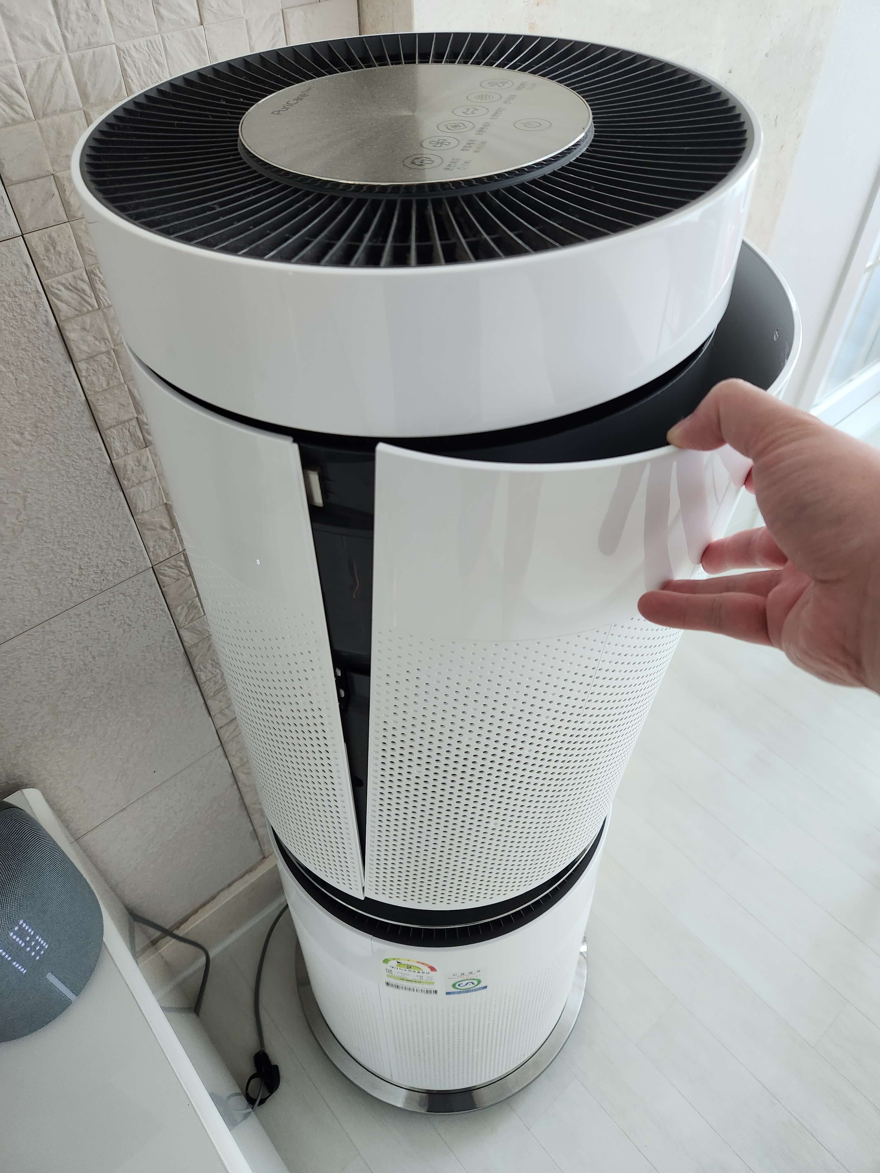 공기청정기 분해&amp;#44; 청소