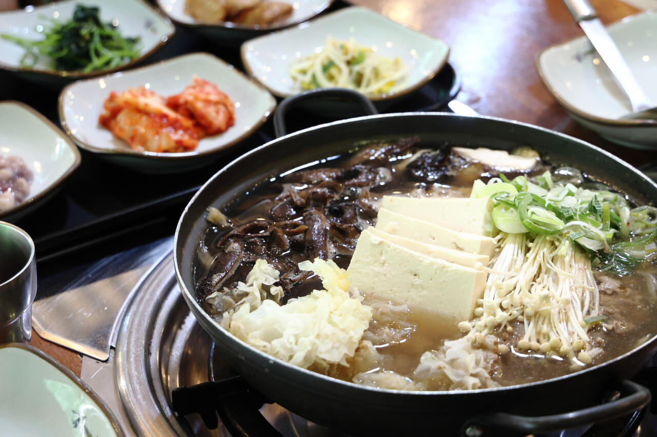 도담삼봉가마솥손두부