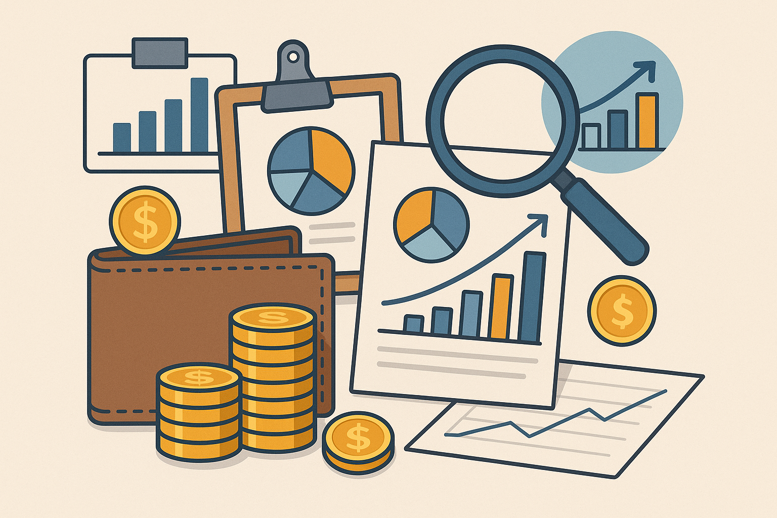 재정 포트폴리오 관련 그림