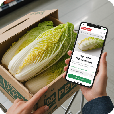 홈플러스 절임배추 2차 사전예약 이미지