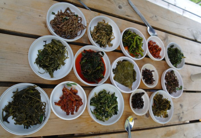 비수구미 산채 정식