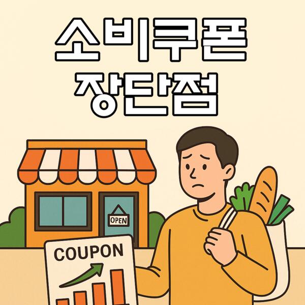 소비쿠폰 장단점 썸네일
