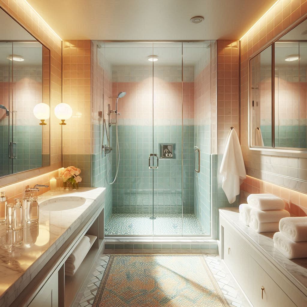 피부,체형관리 샵 배경