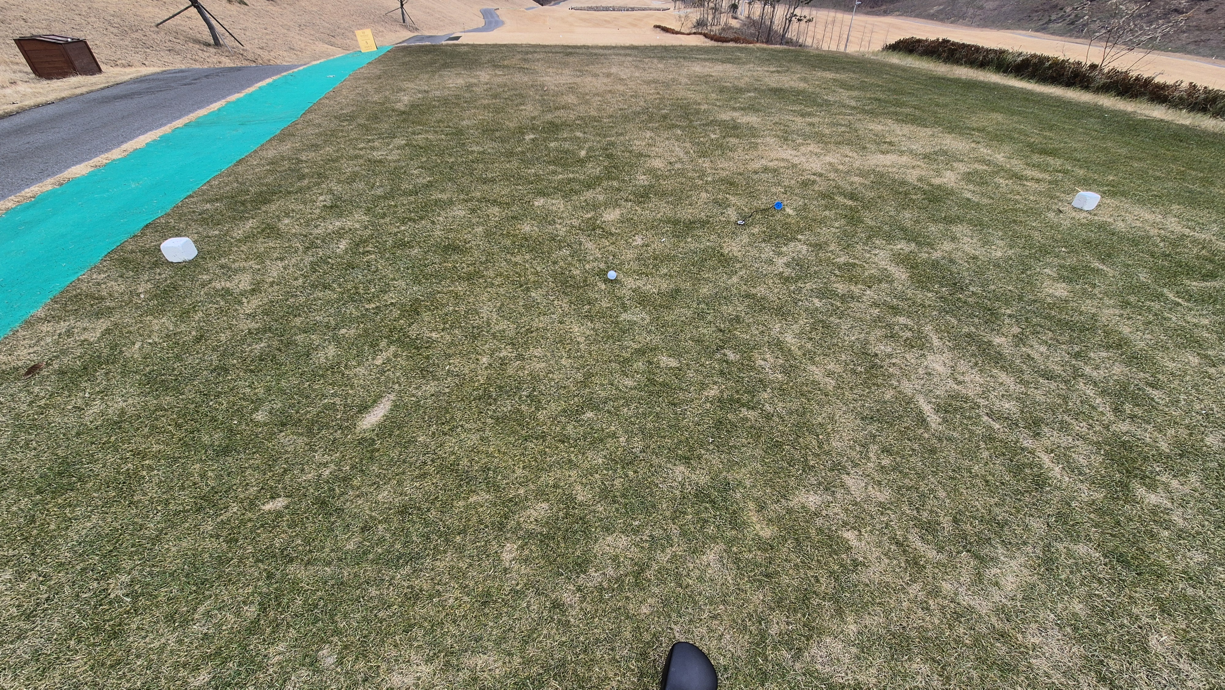 모나크cc 라운드 후기 티잉구역상태