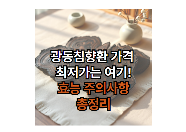 광동침향환-가격-최저가-효능-추천-주의사항