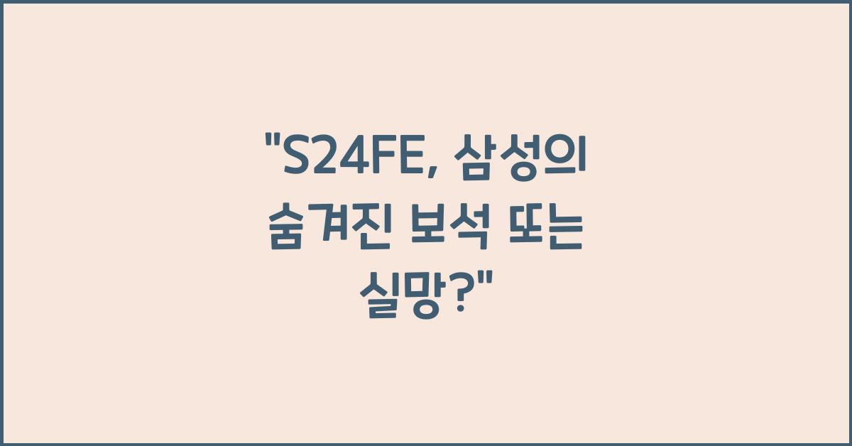 s24FE