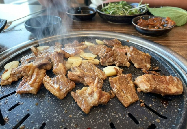 오륙도공원 근처 맛집 송원왕갈비