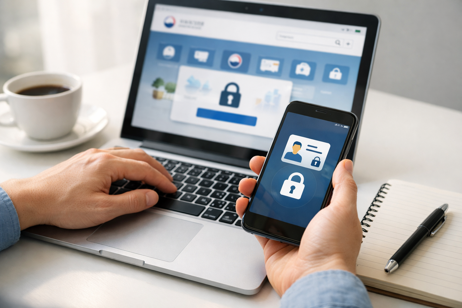 정부24 지원금 조회를 위하여 접속시도