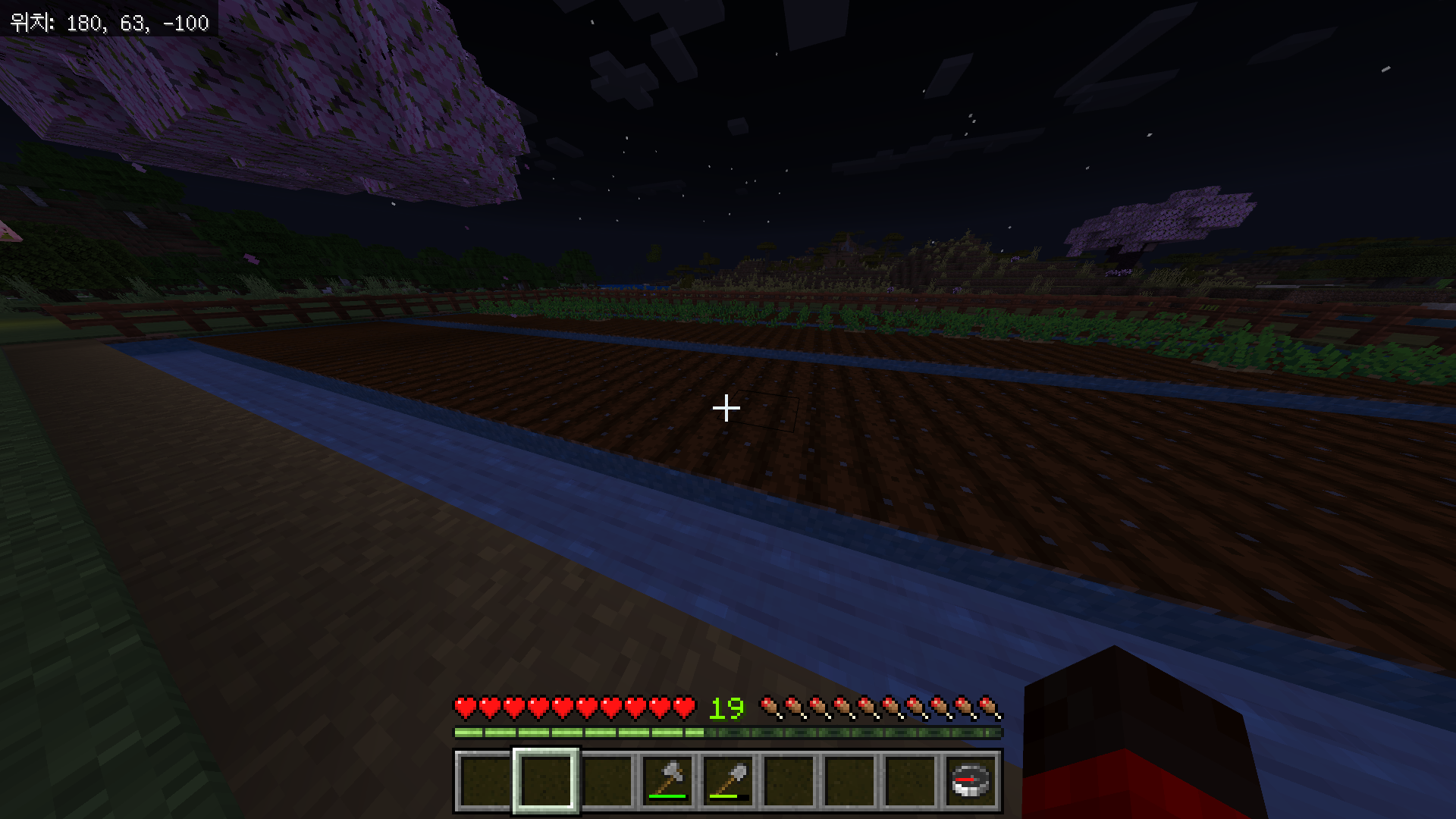 마인크래프트 감자 심는 방법, 감자 농장 만들기