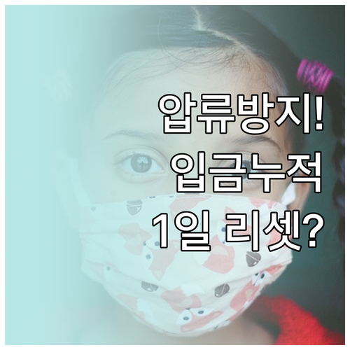 압류방지 계좌 입금 누적액 관리법과 ..