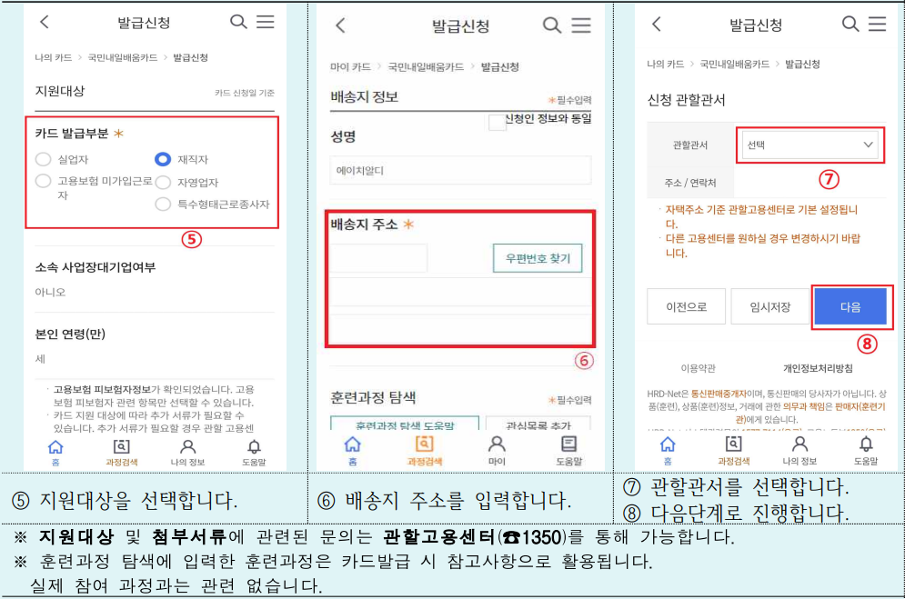 내일배움카드 신청자격 및 발급방법 (훈련기관, 사용처)