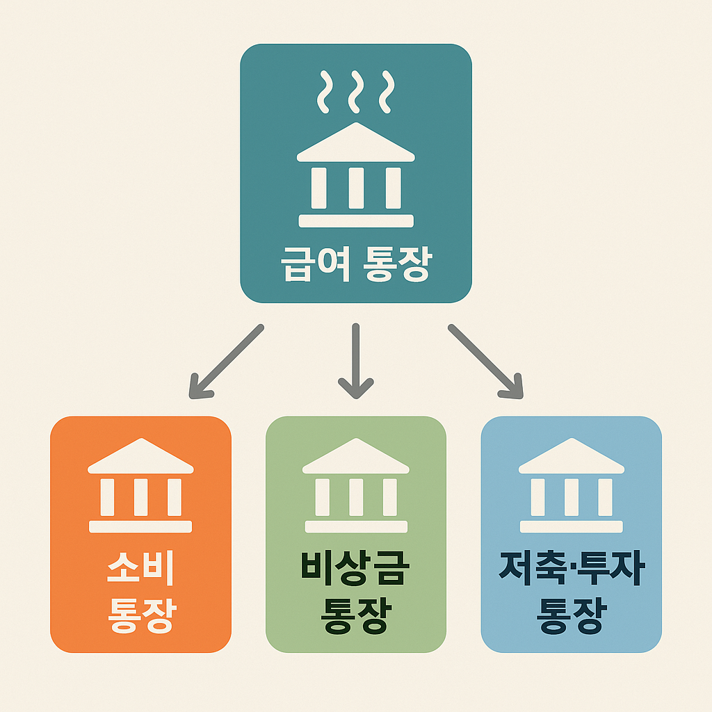 통장 쪼개기 관련 사진