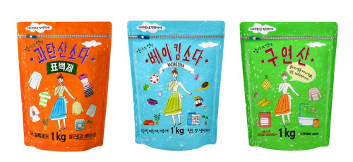 베이킹소다-구연산-과탄산소다