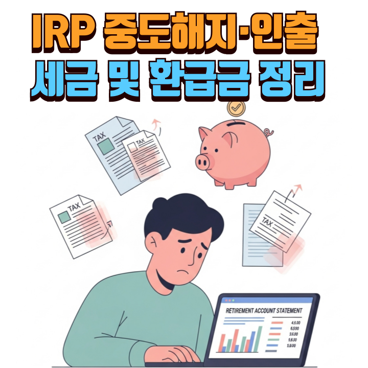 IRP-중도해지-인출-세금-및-환급금-정리