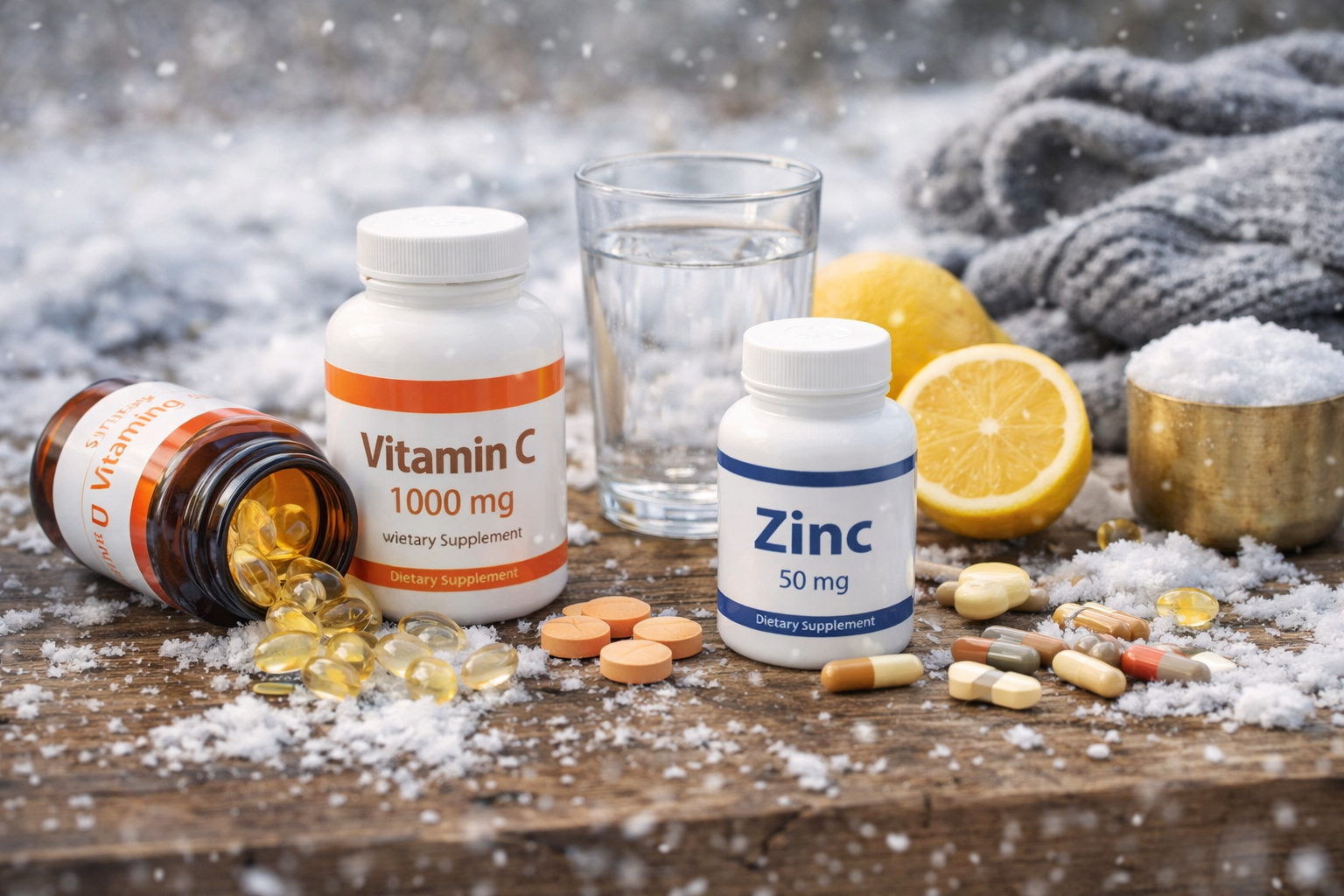 겨울철 건강보조제