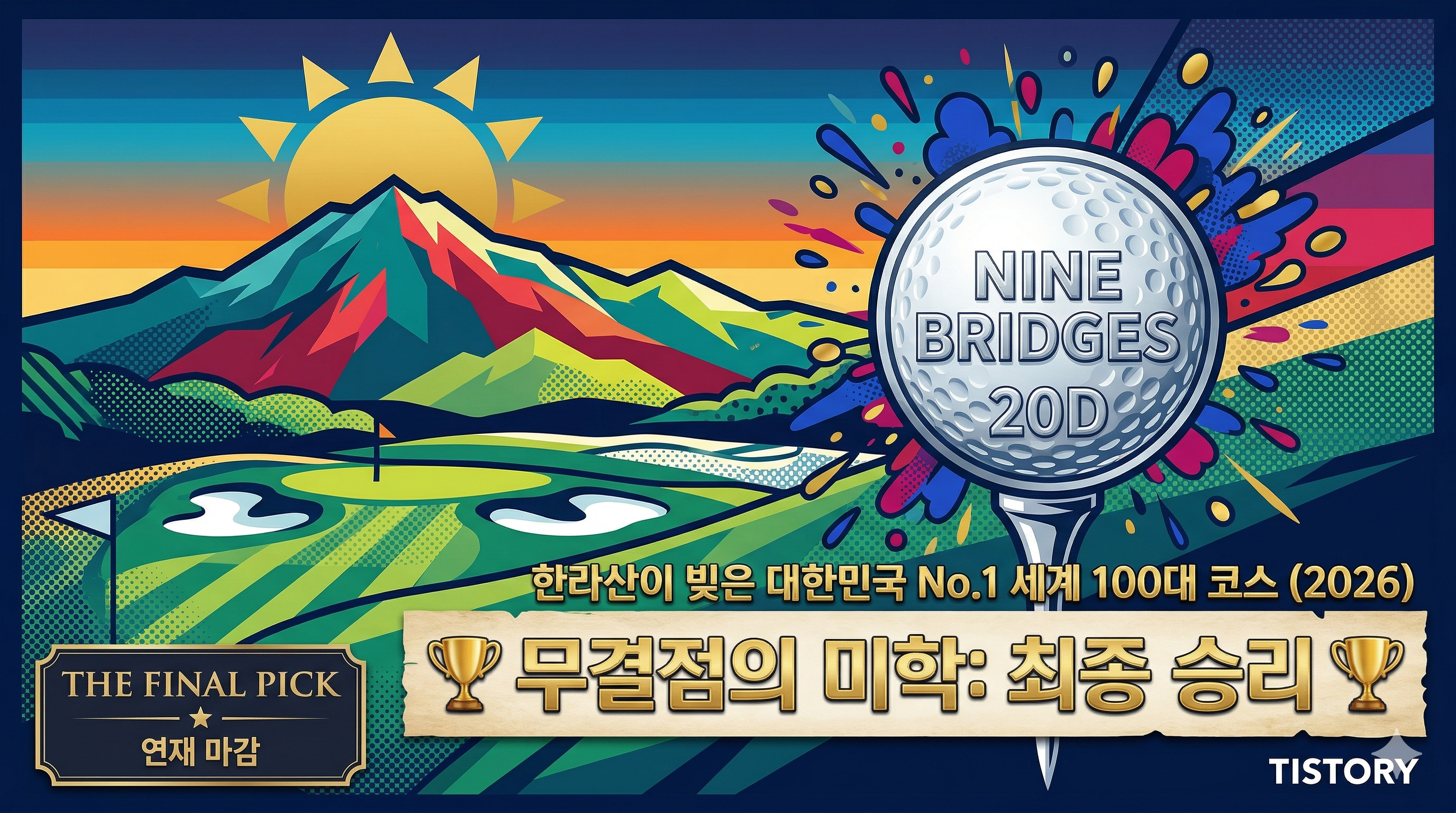 [전국 투어 20일차] 클럽나인브릿지: 한라산 자락에서 만나는 '세계 100대 코스'의 위엄 (2026)
