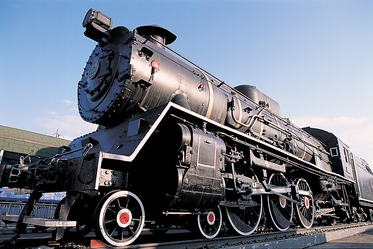 한국철도박물관 (의왕) 증기기관차 사진