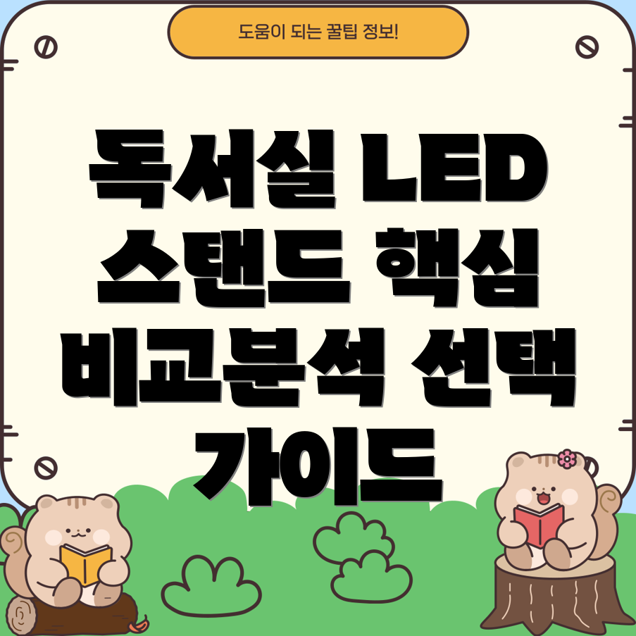 독서실LED스탠드이것만있으면끝핵심비교분석선택가이드