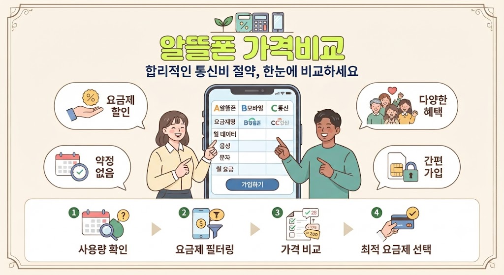 알뜰폰 가격비교