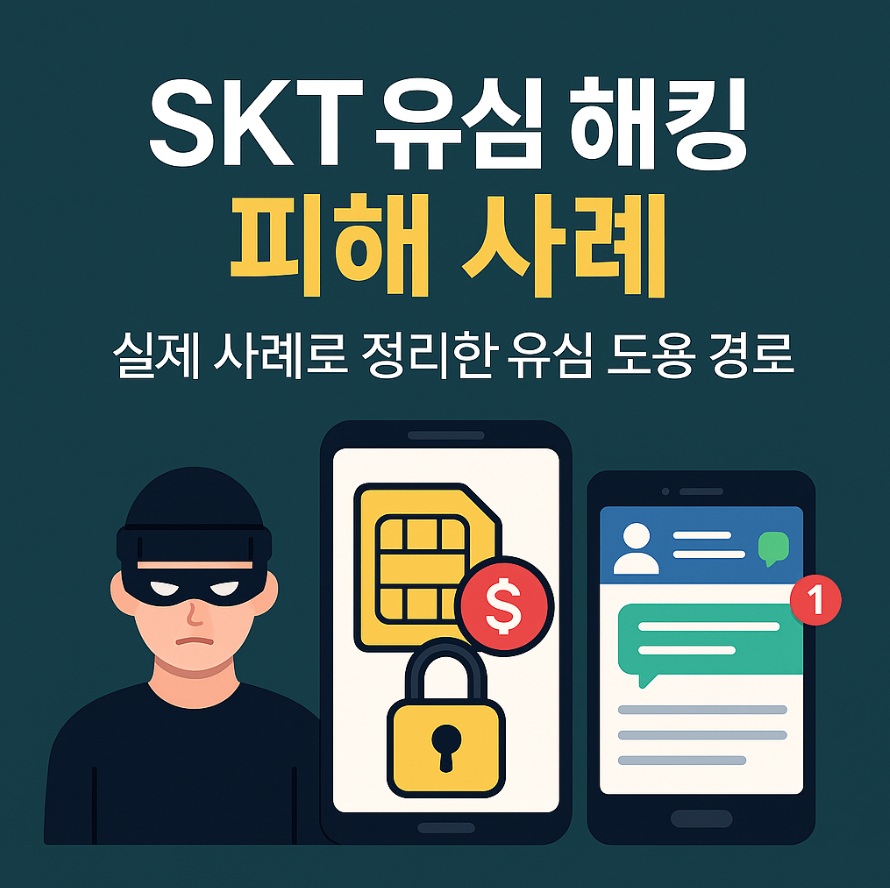 SKT 유심 해킹 피해 사례