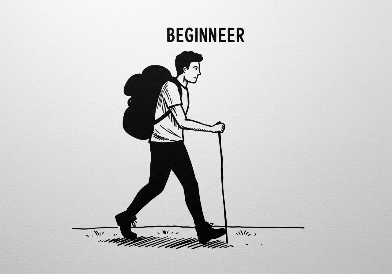 등산 초보자 안전한 하산 요령