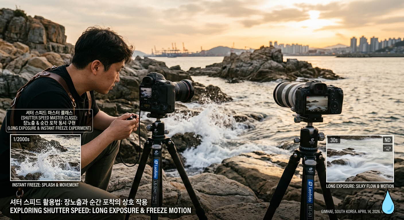 셔터 스피드(Shutter Speed)를 활용한 장노출과 순간 포착