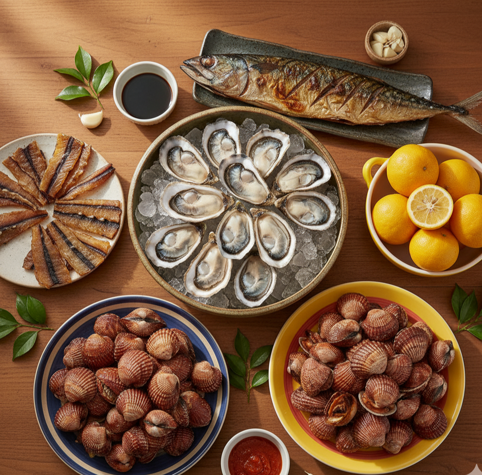 11월 제철 음식 BEST 10