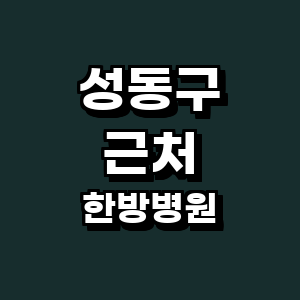 서울 성동구 한방병원