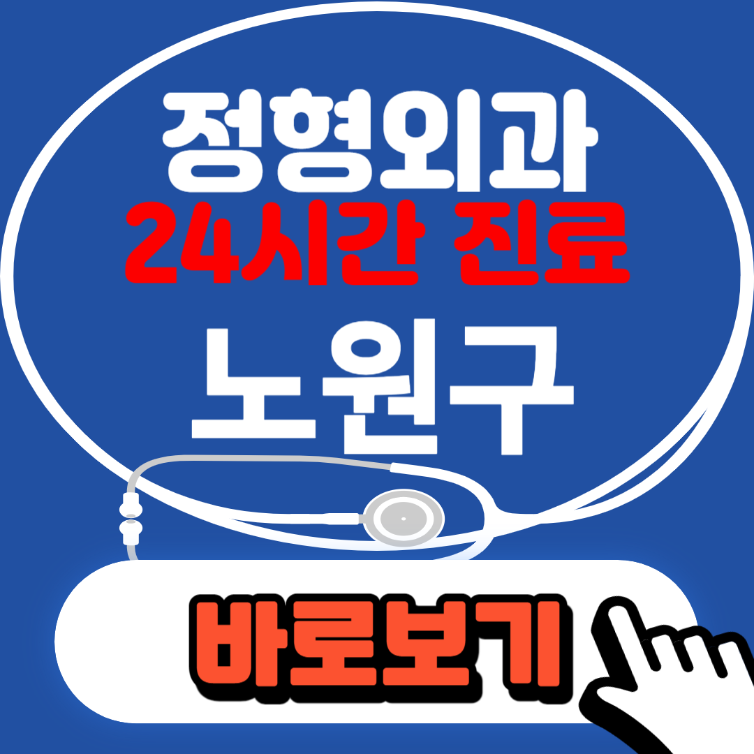 노원구 정형외과 찾기라고 써 있는 사진