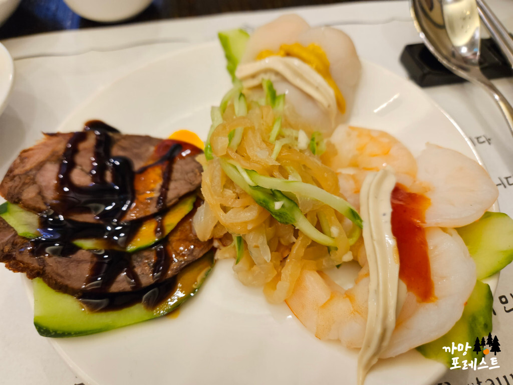 도화 중식집 사품냉채