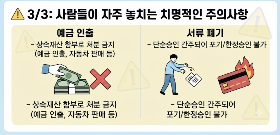 상속포기 한정승인