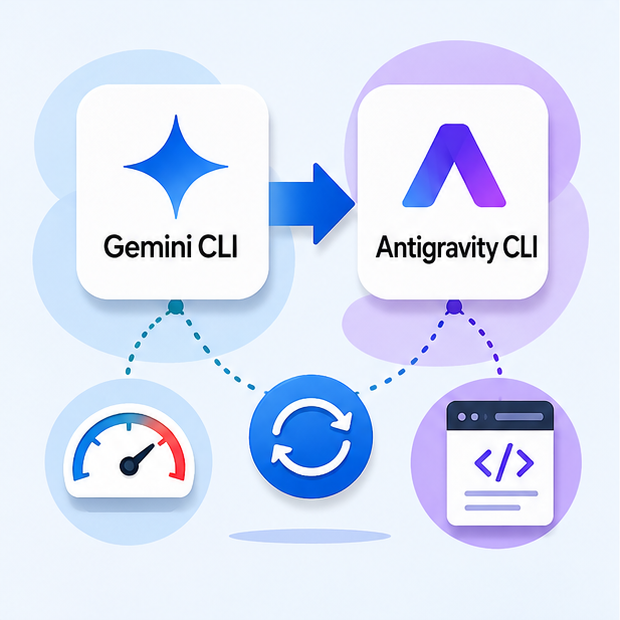 Gemini CLI quota exceeded 확인 순서와 Antigravity CLI 전환 조건을 단계별로 판단하는 가이드 이미지