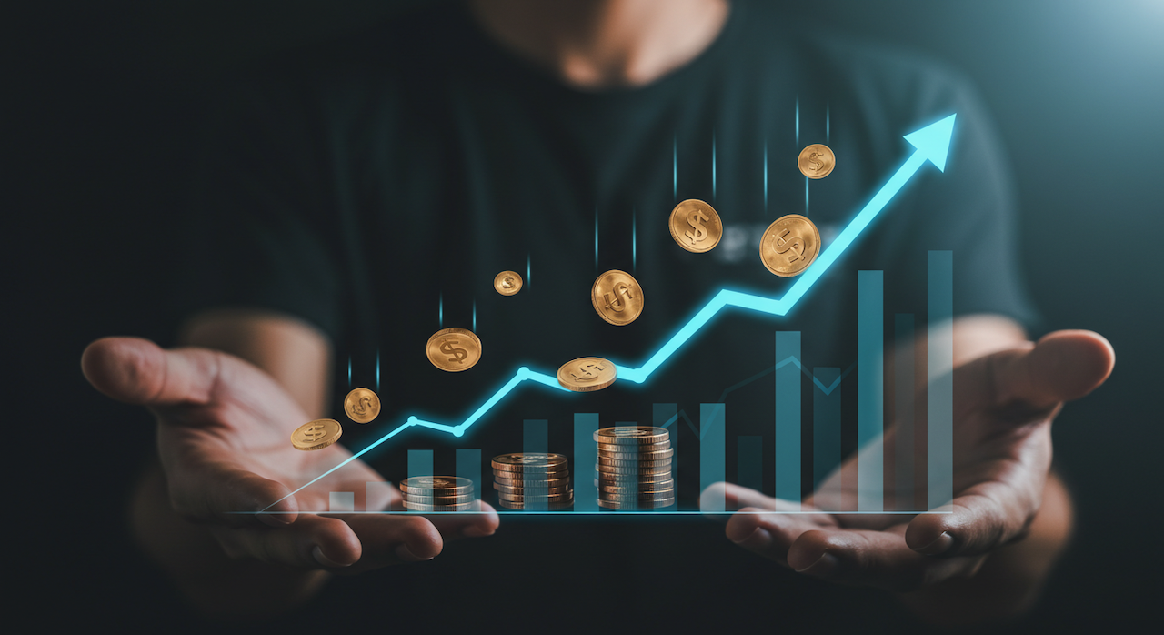 주가 상승 이미지