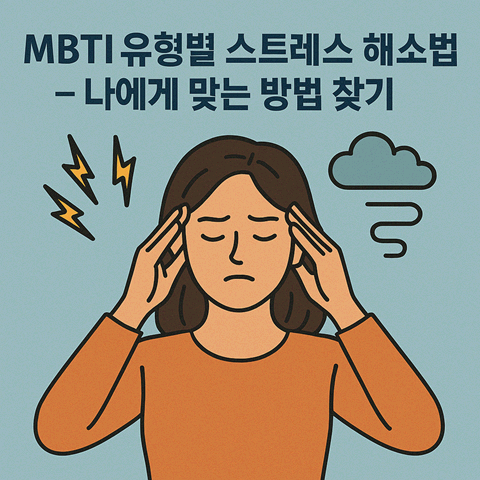MBTI 유형별 스트레스 해소법 – 나에게 맞는 방법 찾기